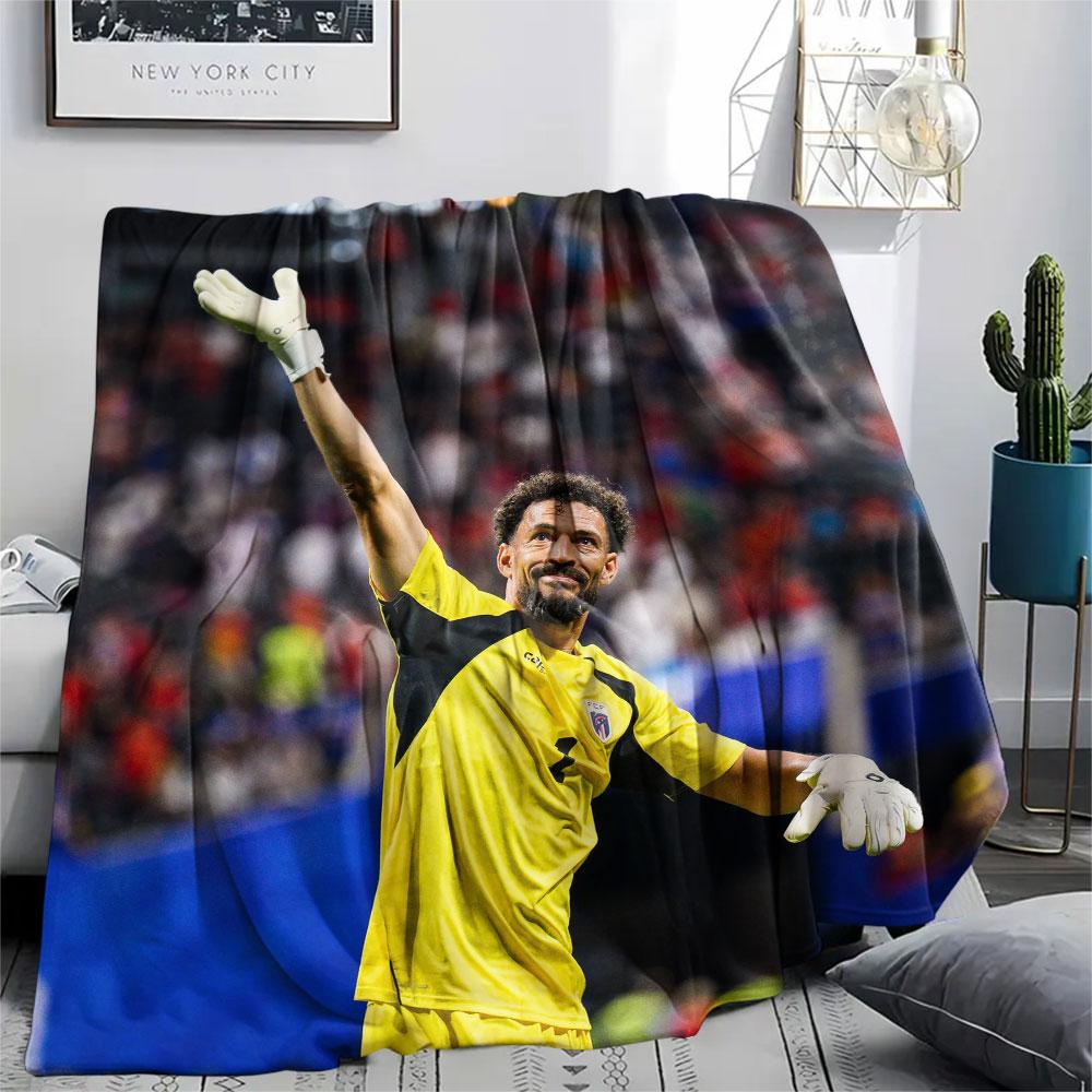 Coperta in Flanella Stampata Vozinha, morbido plaid per camera da letto divano, lavabile, merchandising per tifosi di calcio, ottimo regalo.