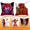 CClkidd Fananrt Printed Pillow Cover Cushion Case Simple Sofa Pillow Case No Pillow Core