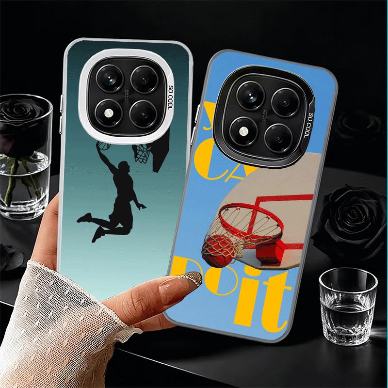 Basketball Sports Aesthetics Soft Phone Case for Samsung Galaxy S24 S25 FE S26 Edge S23 Ultra S22 Plus S21 + Shockproof Cover Ba