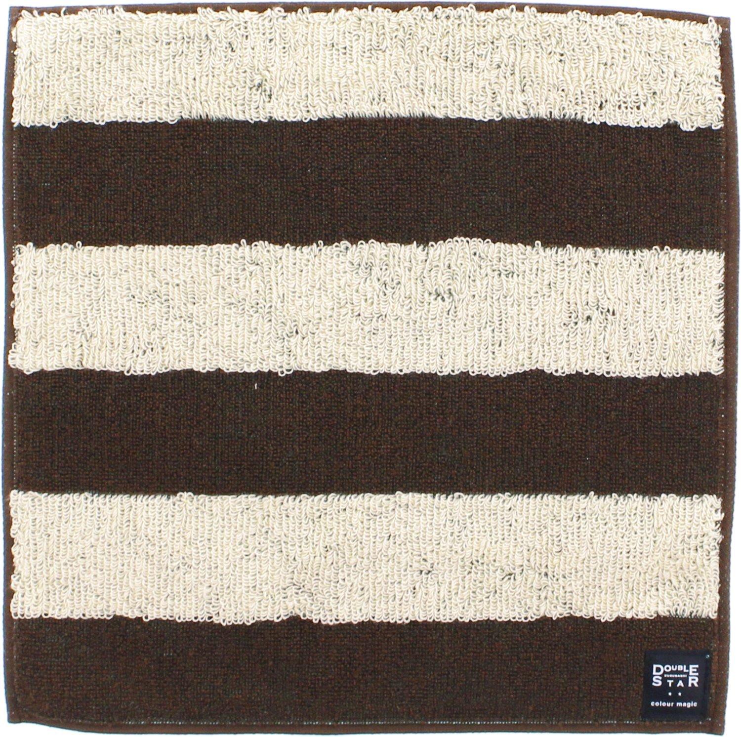 

Kusunokibashi Monori Handkerchief Towel Tiramisu Brown 25 x 25 cm Approx. 1-65434-86-BR