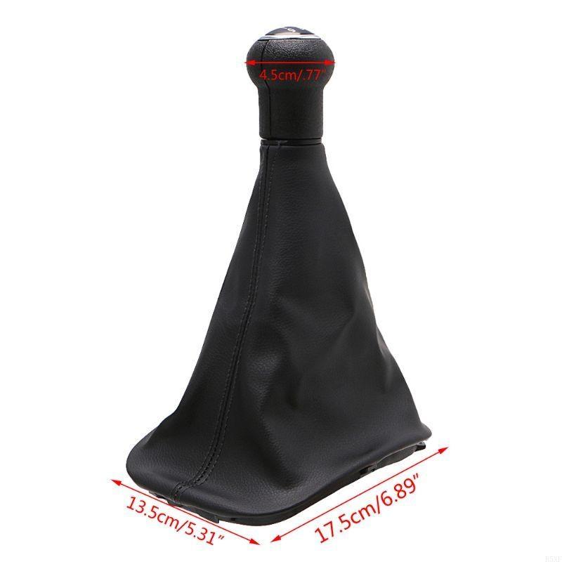 2025 New 5 Speed Gear Shift Knob Gaitor Boot PU Leather