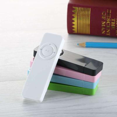 Mini reproductor de MP3 con tarjeta enchufable y auriculares para lectores, música, alta fidelidad, deportes, audio, medios portátiles, accesorios para estudiantes