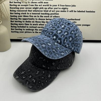 Spring and Summer Fashion Trend Leopard Print Print Baseball Cap Outdoor Leisure Cap Men's and Women's Youth Sun Protection Visor