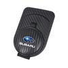 Sunglasses Holder Car Magnetic Leather Ticket Clip Car Accessories For Subaru WRX 2006 STI Forester BRZ Crosstrek Legacy Impreza Y11