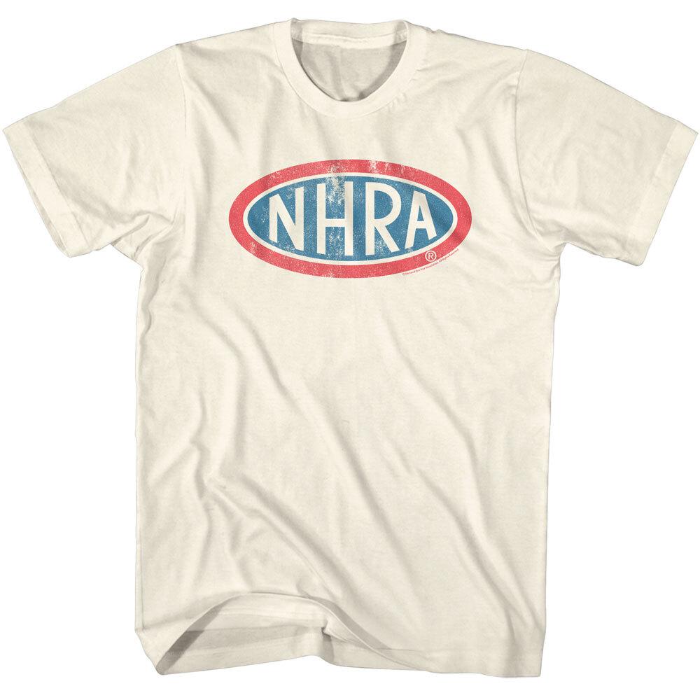 National Hotrod Association NHRA Red & Blue Oval Logo Men s T Shirt Unisex T-Shirt M