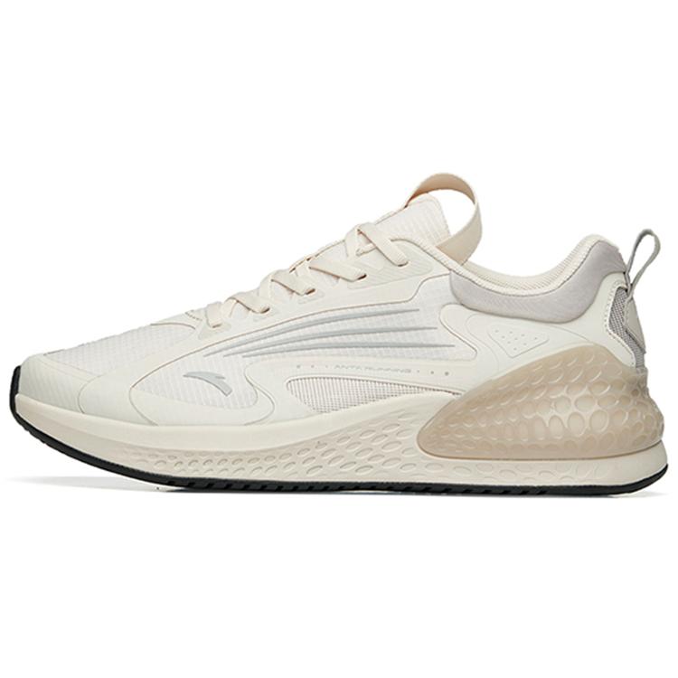 

new Anta C37+ Cushioned Anti Slip Wear Resistant Breathable Lightweight Low Top Casual Running Shoes Men s Gray 44.5