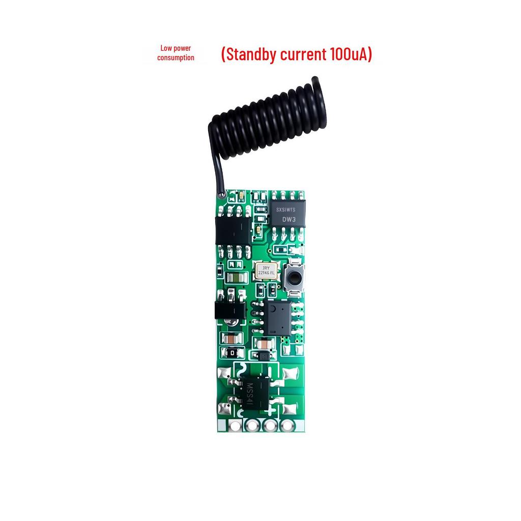 DC Motor Forward/Reverse Remote Control Switch 3.7V-24V with 433MHz Transmitter & Receiver