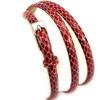Les Trésors De Lily [K9356] - Bracelet mixte 'Peaceful' rouge - 6 mm