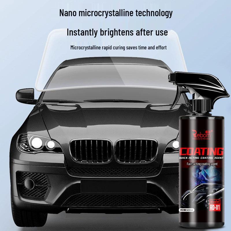 Undiluted Car Paint Coating Spray - Surface Maintenance & Liquid Glass Wax Sealant