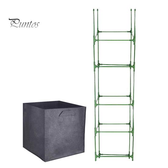 

Сумка для выращивания растений с рамой для поддержки растений. Квадратная сумка для питомника растений. Простая сборка. Плантатор для томатов со съемными балками. Сумка для посадки огурцов. M