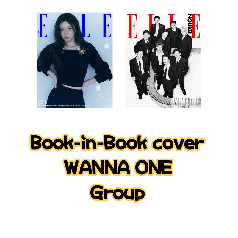 [PRE-ORDER] ELLE Korea June 2026 GO YOUNGJUNG WANNA ONE Ver. A Group Book-in-Book