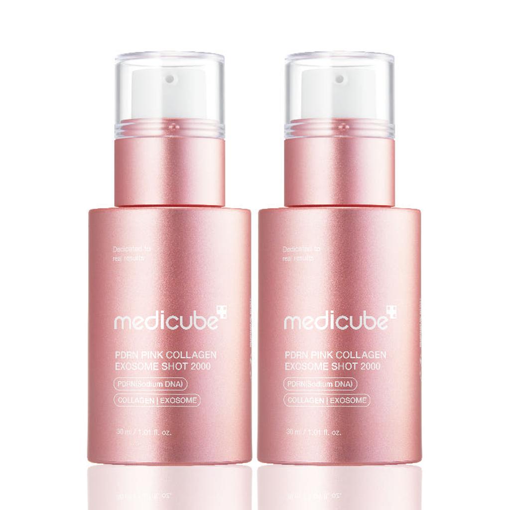 Medicube PDRN Pink Collagen Exosome Shot Serum 2000 30ml - Firming Collagen Boost Care, Korean