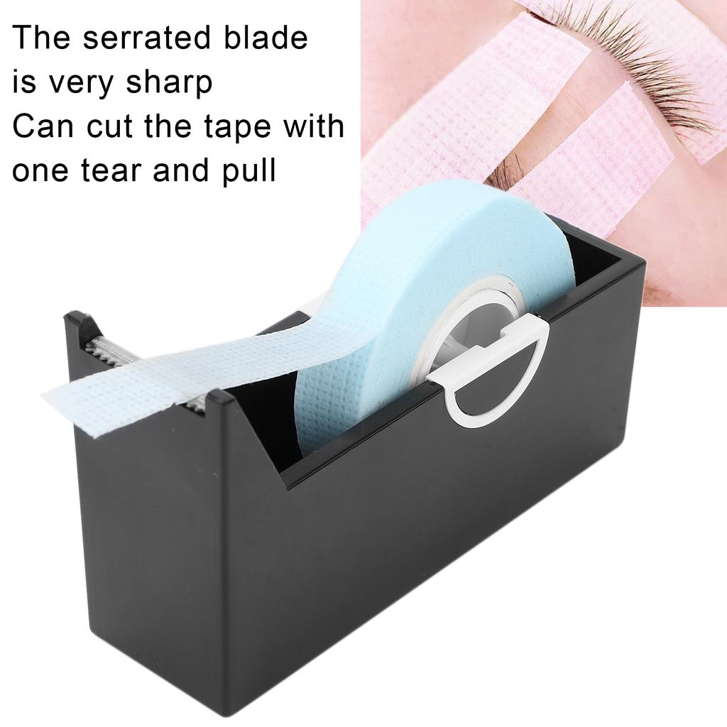 Professional Eyelash Extension Tape Dispenser Holder Portable Desktop Tape Cutter