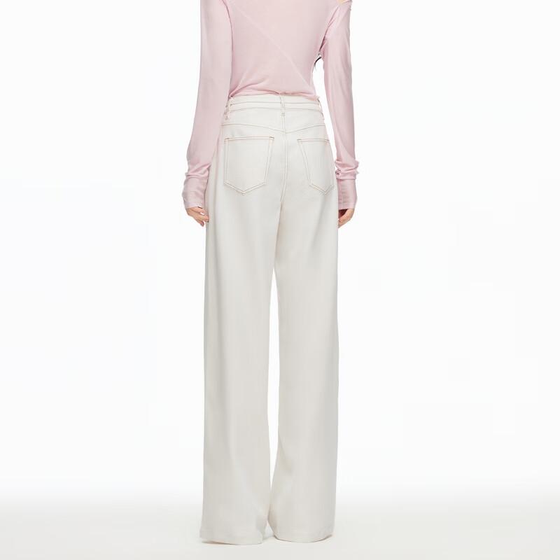 VEROMODA Women's Loose Fit Jeans with Detachable Belt