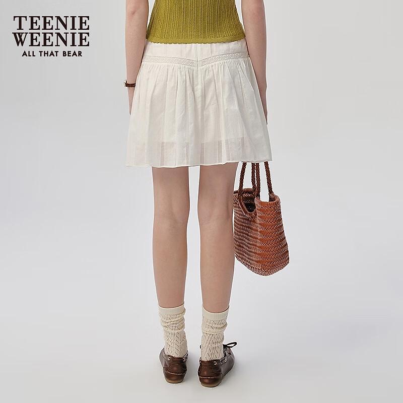 Teenie Weenie Women's Asymmetrical A-Line Mini Skirt