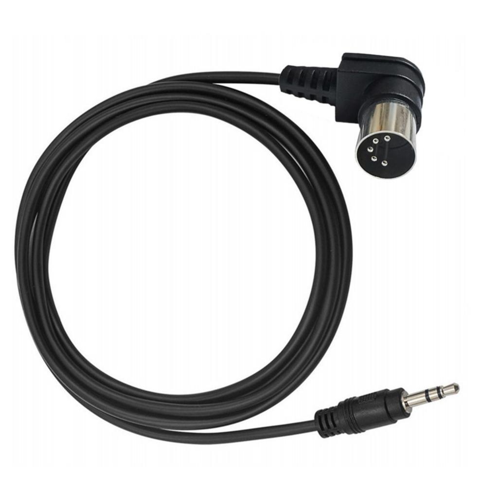 Professional 3.5mm to Din 5 Pin Sound Cable Flexible Stereo Adapter Connection Cable for Sound Keyboard Accessories