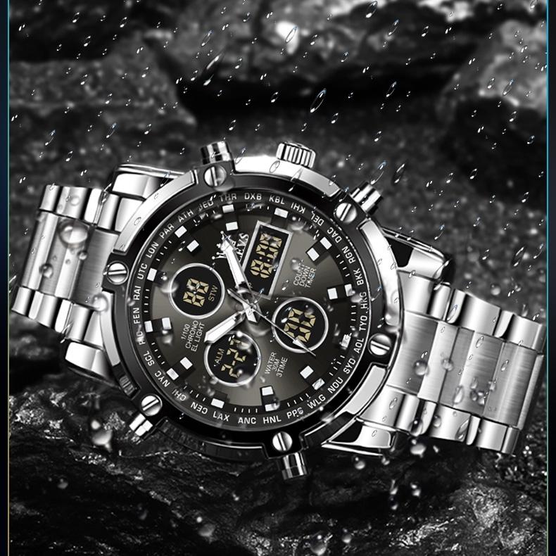 OLEVS Watches Multi-functional Electronic Watch Sports Chronograph Men's Watch Men's Watch