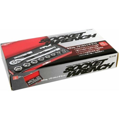 SK11 (SK11) Socket wrench set TS-312M 12PCS Drive angle: 9.5mm 12 points 1 set