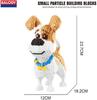SeaRain Building Blocks - Dog, Animal Mini Blocks, Kids DIY Gift, Assembly, Present (Jack Russell Terrier)