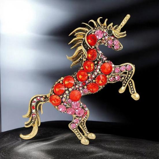 Horse Ornaments for Christmas Tree 2D Acrylic Sparkly Rhinestone Horse Hanging Ornament Gift for Women Girls Horse Lovers