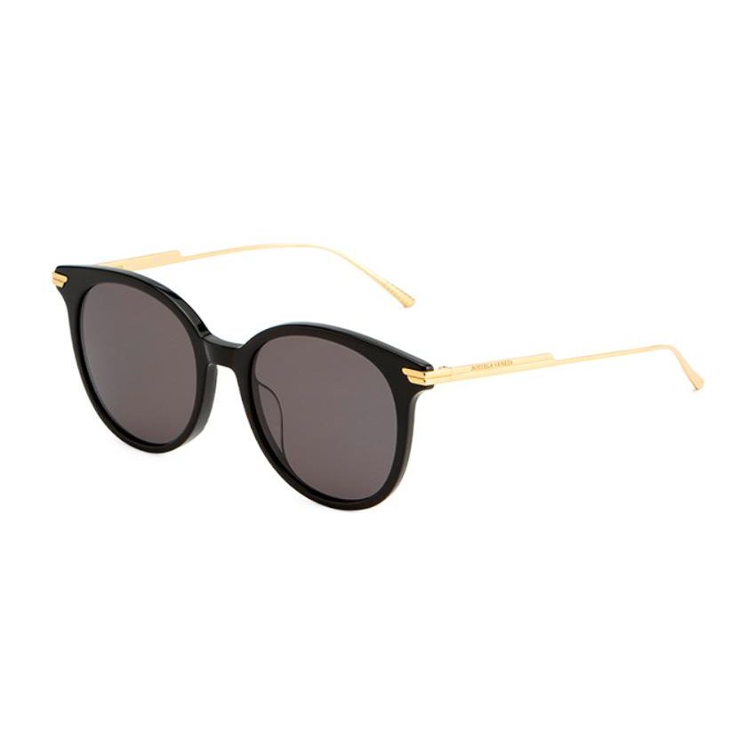 

Bottega Veneta Oval Metal Sunglasses Women sunglasses Black BV1038SA-001 Black,F