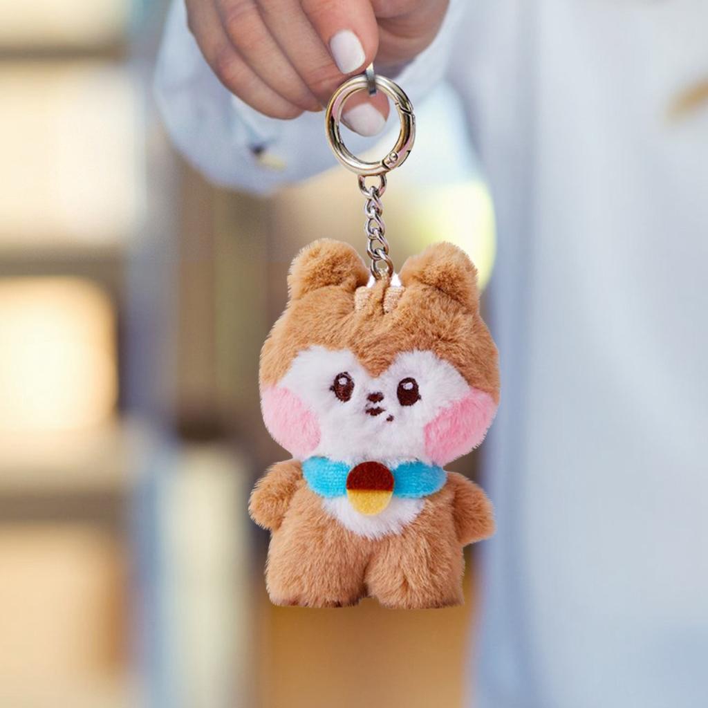 Cute Plush Doll Toy Gift Cartoon Children's Rag Doll Doll Keychain