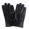 Mixed color miscellaneous leather gloves men and women winter thickened velvet warm windproof waterproof driving motorcycle