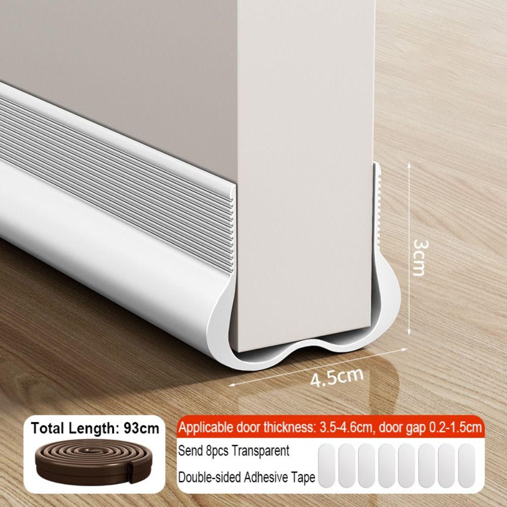 Door Bottom Seal Sealing Strip With Tight Seal, Blocks Drafts & Bugs, Minimizes Door Friction For Effortless Opening