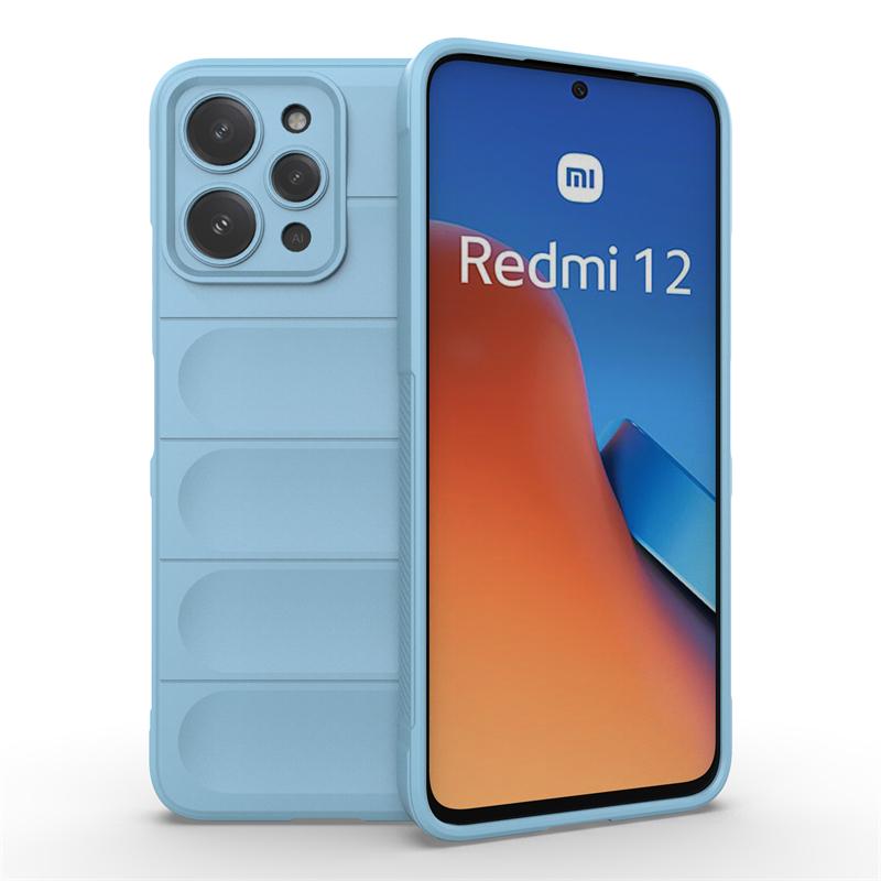 Full Cover For Xiaomi Redmi 12 Case Bumper Shockproof Soft Silicone Phone Case For Redmi 12 Case For Redmi 12 Cover 6.79 Inch