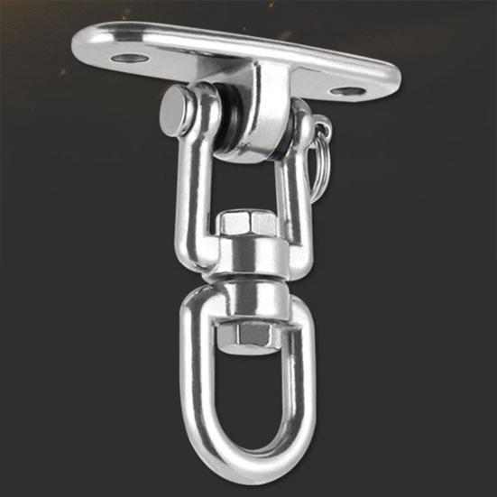 Ceiling Mount Swing Hanger with Screws Heavy Duty 360 Degrees Swivel Indoor Outdoor Porch Yoga Swing Hammock Hanging Chair Ceiling Hook