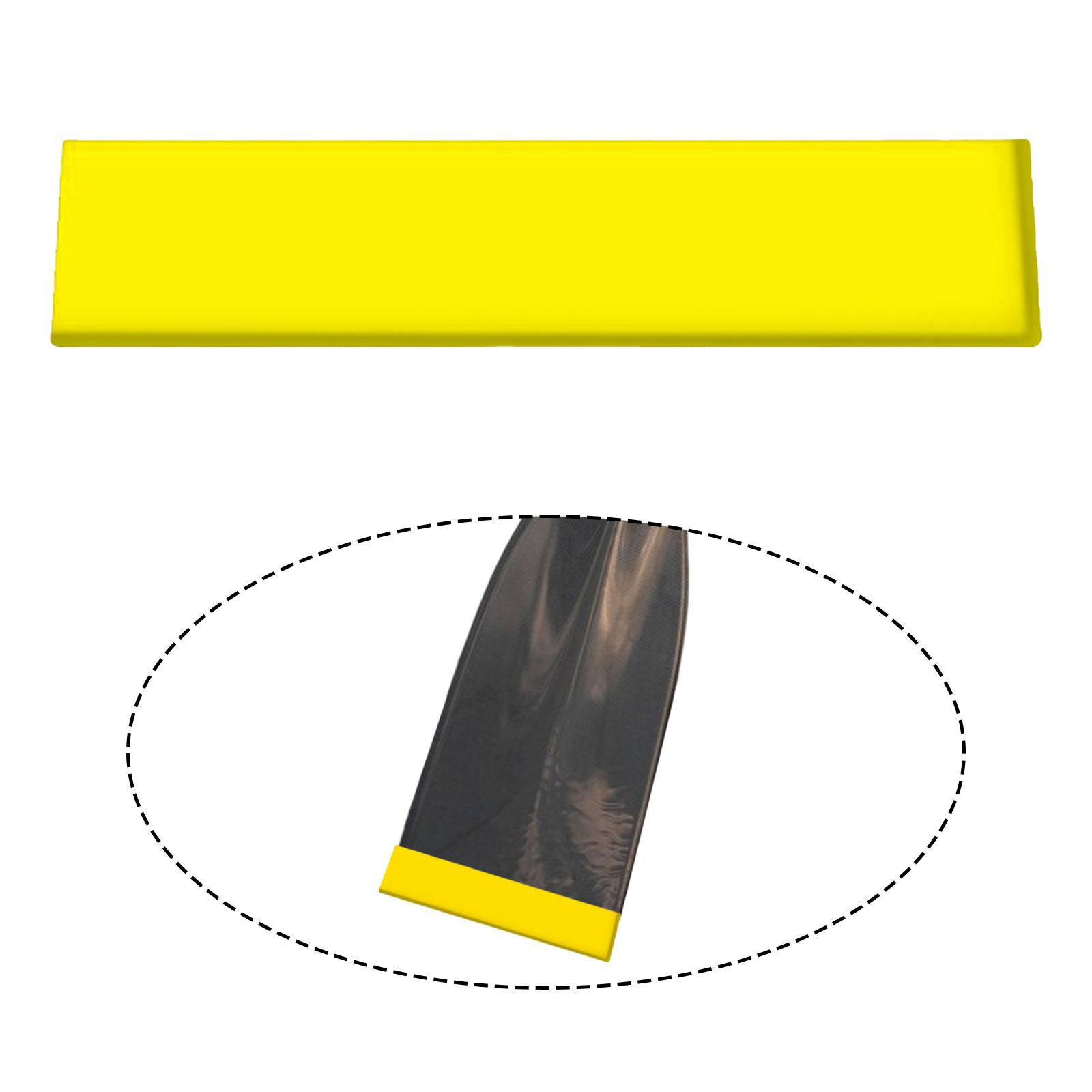 

Dragon Boat Paddle Tip Protector,Protective Anti Slip Silicone Sturdy Lightweight Accessory for Water Sports жёлтый