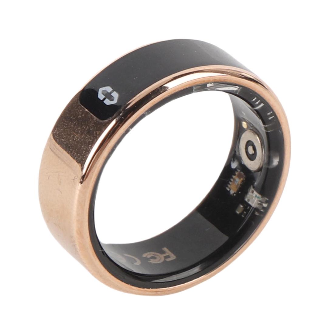Fitness Tracker Ring mit Displaybildschirm Video Page Turner Kamerasteuerung 50 Meter Wasserdichtigkeit Sma