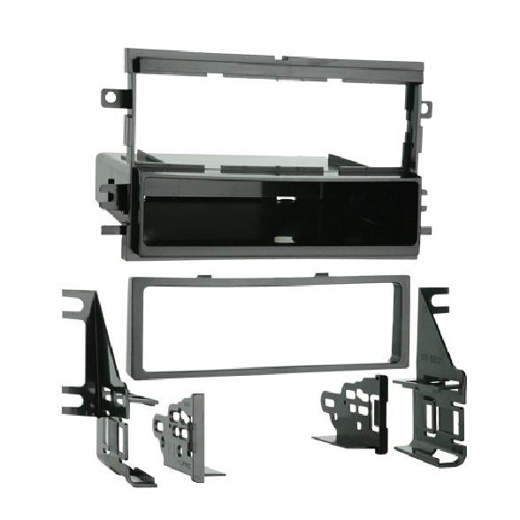 Fits Ford Mustang 2005-2006 Single DIN Stereo Harness Radio tall Dash Kit