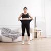 Large High-Waist Summer Seamless Women's Stretch Breathable Casual Sports Black Modal 5-Point Shorts