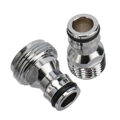Adaptador Universal Conector para Torneira de Cozinha, Adaptador para Mangueira de Misturador, Conexões para Marcenaria, Rosca Fêmea/Macho de 1/2" 3/4"