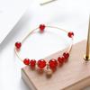 Natural Agate Bracelet Simple Single Circle Men And Women Couple Bracelet Agate Bracelet