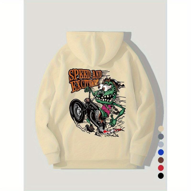 

Мужской худи оверсайз с капюшоном, спущенное плечо и карман-кенгуру XXL чёрный