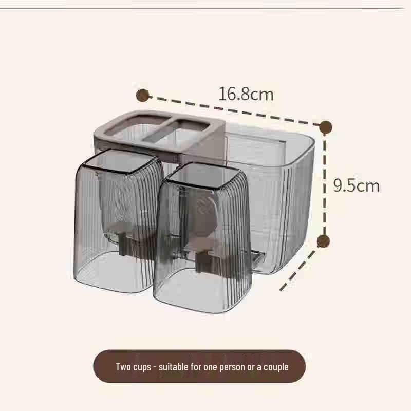 Xuan Yong Punch-Free Wall-Mounted Toothbrush Holder
