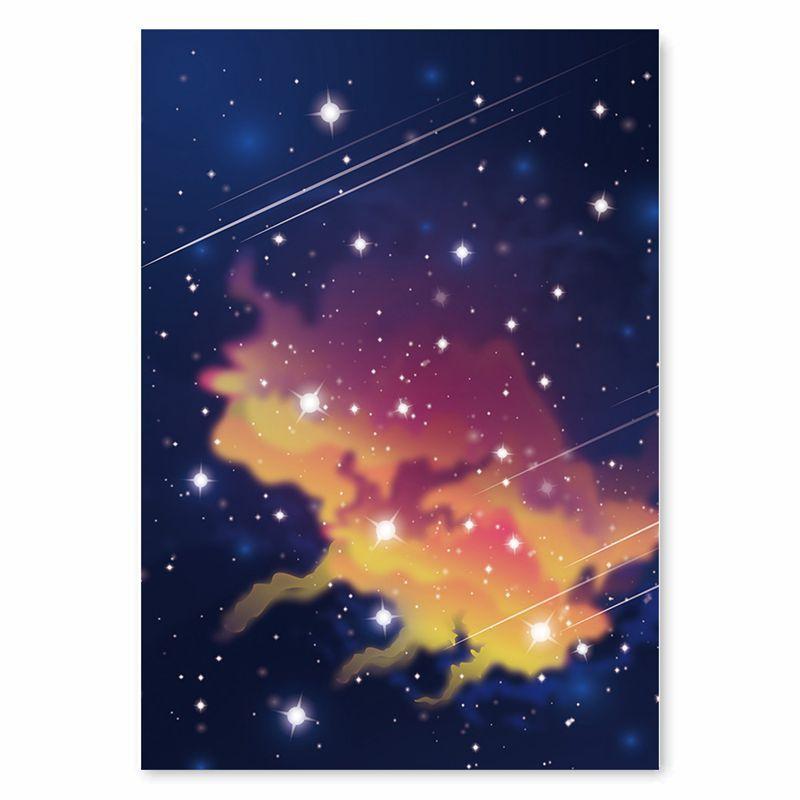 

Nordic Style New Space Rocket Planet Декоративная живопись Гостиная Спальня Детская комната Фреска Безрамная картина Холст 21*30cm