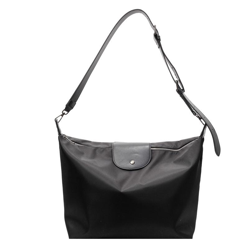 School Bag Large Capacity Back Simple Solid Color Single Shoulder Light Support Extra Large Versatile Class