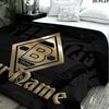 1PC Borussia Custom Name Patterned Flannel Blanket Suitable For All Seasons for Home Decor Warmth and Comfort Gifts Holiday Present