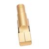 Alto Saxophone Mouthpiece with Cap Metal Brass for Professionals Beginners Sax Replacement