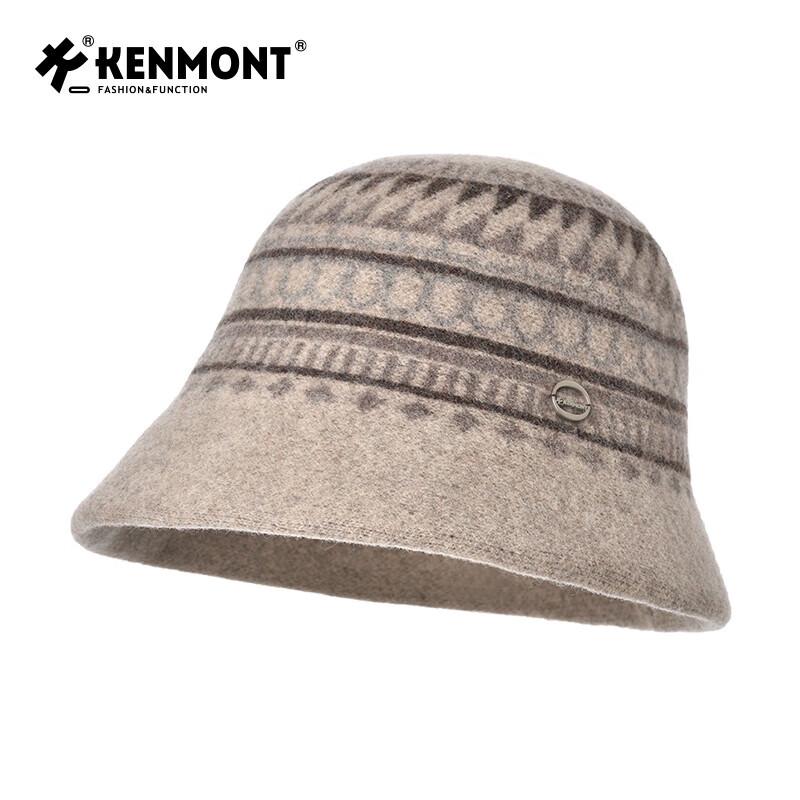Женская фетровая шляпа-ведро Kenmont из овечьей шерсти One Size