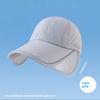 

Women s Summer Sun Hat Oversized Wide Brim Open Top Ponytail Friendly Ideal for Outdoor Sports Full Face UV Protection серый