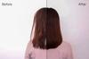 Heat Brush Straight Hair Iron Brush SALOPUR Straight Iron Curl 2way Negative Ion MCH Heater Equipped with Temperature Lock Function Electricity Burn