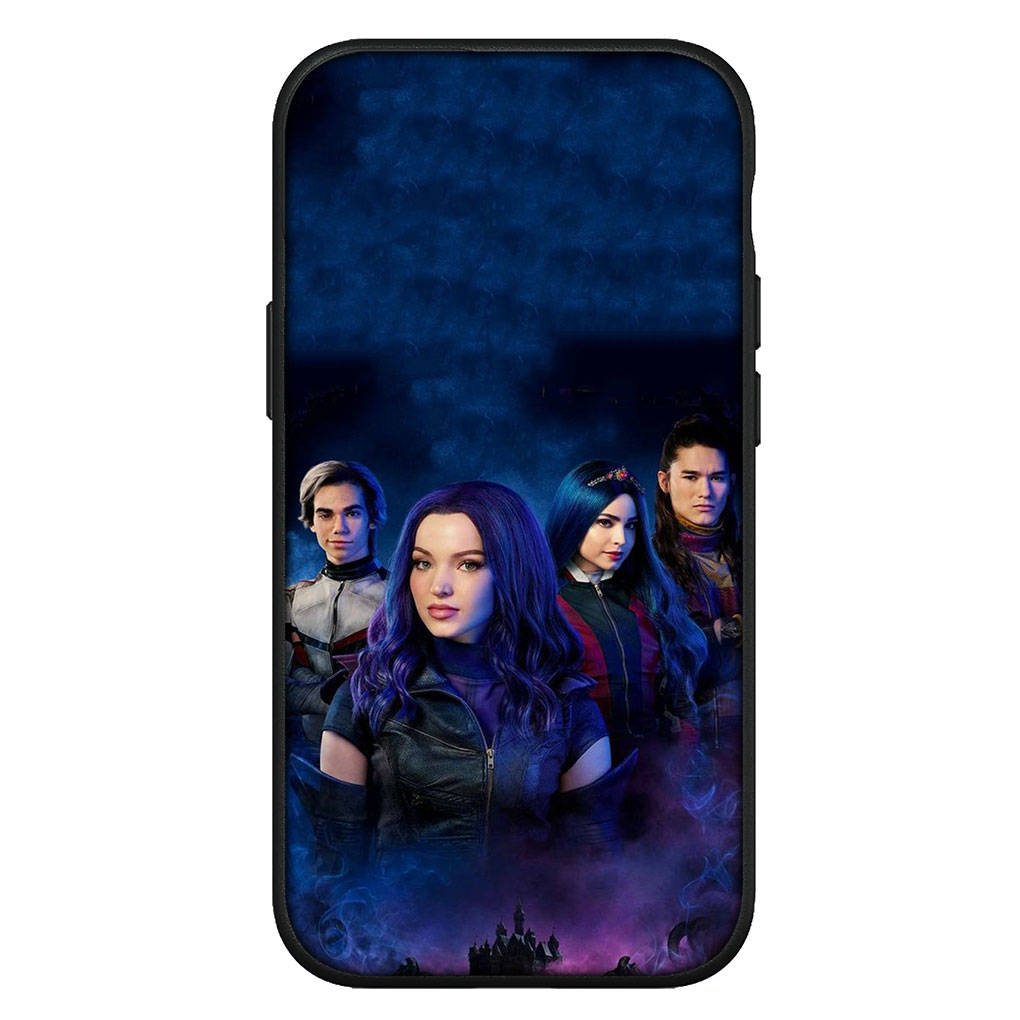 for Samsung Galaxy S24 S23 iPhone 16 15 14 Xiaomi Redmi Note 13 12 11 10 8 Plus 9 Pro Max X XR A16 A06Phone Case Anime Descendants OPPO Huawei Cover