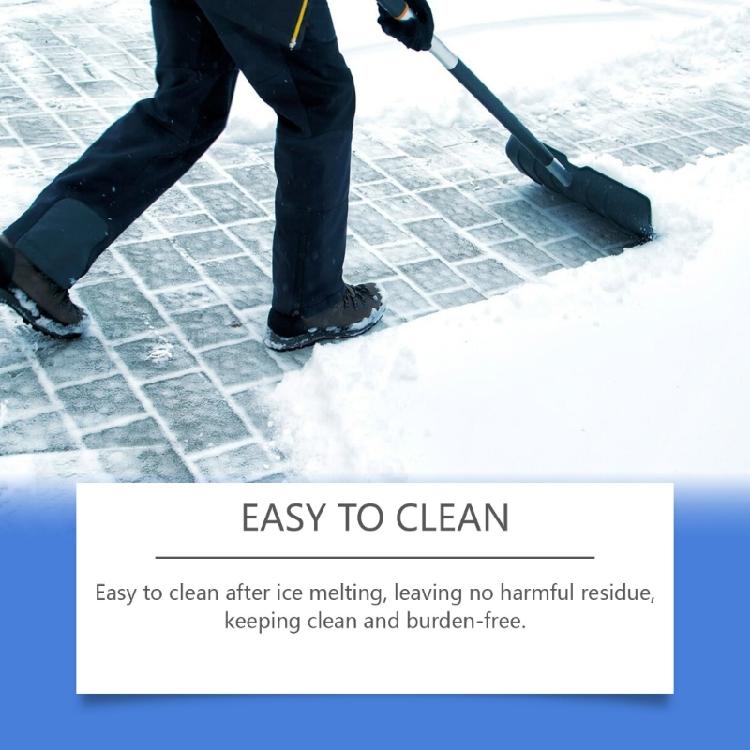 Ice and Snow Melter Sodium Chloride Formulas Fast Acting Ice Melter Melting Ice on Sidewalks,Driveways,and Parking Lots