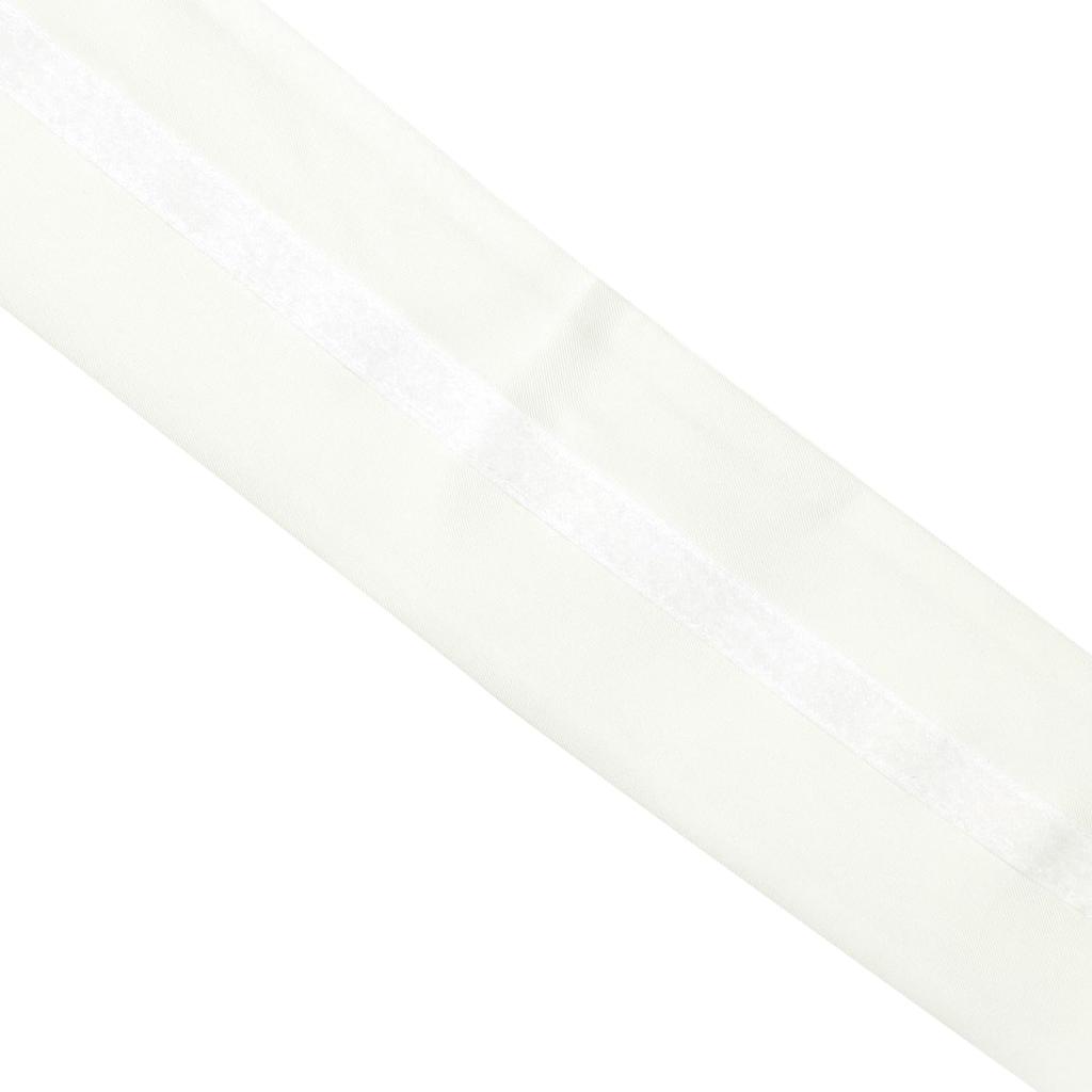 Plain Obi for Yukata and Kimono for Men [KYOETSU] One-touch (white)