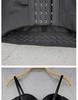 European & American Rivet Beaded Crop Top Corset Camisole