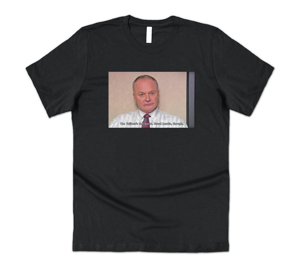 

Creed Bratton Quote T-shirt Tee Funny US Office TV Show Retro 90 s Boboddy Meme M